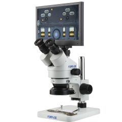 KOPPACE 3.5X-180X Trinocular Stereo Microscope 21MP Microscope Camera Mobile Phone Repair Microscope 13.3 inch Display Screen