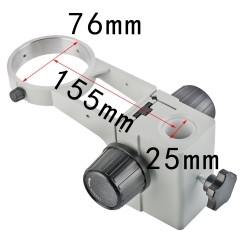 KOPPACE KP-A1-25 Column Diameter 25mm Stereo Microscope Focusing Bracket lens Diameter 76mm Microscope Focusing Rack