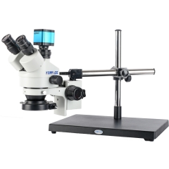 KOPPACE 3.5X-180X Trinocular Stereo Microscope 21 MP HDMI HD Industrial Electron Microscope Mobile Phone Repair Microscope