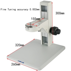 KOPPACE Microscope Bracket Fine-Tuning Accuracy 0.002mm lens Diameter 76mm Microscope Fine-Tuning Bracket 100mm Working Stroke
