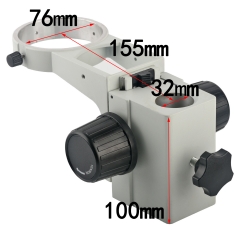 KOPPACE KP-A3-1 Column Diameter 32mm Stereo Microscope Focusing Bracket Lens Diameter 76mm Microscope Focusing Rack