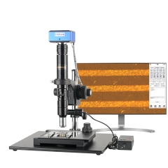 KOPPACE 48X-3100X 2 Million Pixel Coaxial Photoelectron Microscope Can Take Photos and Video Measurements 20X Infinitely Far Flat Field Achromatic Objective