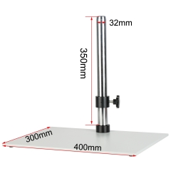 KOPPACE Microscope White Bracket Column Length 350mm Base Size 400*300mm Column 32mm In Diameter