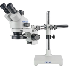 KOPPACE 3.5X-90X Trinocular Stereo Microscope Single arm Bracket Mobile Phone Repair Microscope