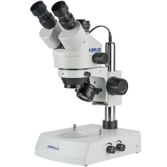 KOPPACE 3.5X-180X Trinocular Stereo Microscope Upper and lower LED light Source Continuous Zoom Lens Mobile Phone Repair Microscope