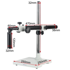 KOPPACE 32mm Installation Interface Single-Arm Microscope Universal Bracket Ultra-Long Working Distance Lens Angle Adjustable